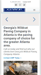 Mobile Screenshot of gwppaving.com